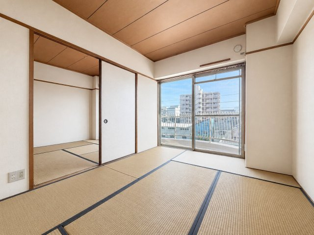 堀田グリーンハイツの和室|畳貼替・クロス、天井張り替えリフォームイメージ画像です