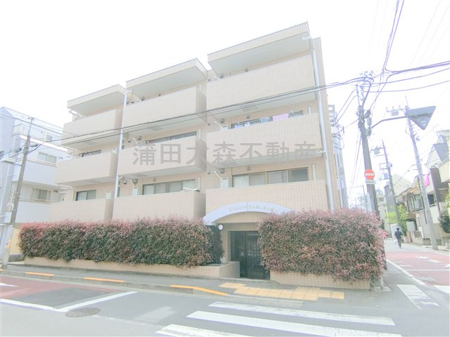 リバティ多摩川の外観|1988年12月築　RC鉄筋コンクリート造地上4階建て総戸数23戸
東京都大田区下丸子1丁目丁目　東急多摩川線武蔵新田駅近徒歩5分