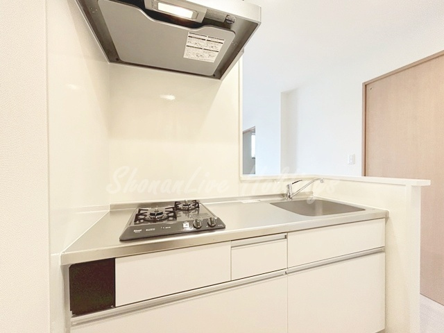 大和市上和田の賃貸マンションのキッチン