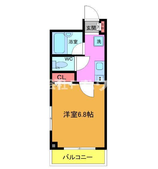 プリマベーラトミハマの間取り