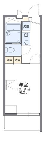 【間取り】 | レオパレスネスト中百舌鳥 | 代表的な間取のため実際の間取とは異なる場合があります