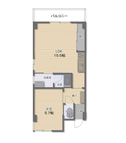 ドエル24の間取り