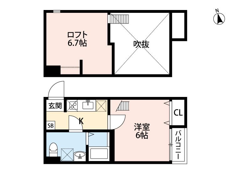 ルッカ新松戸(ルッカシンマツド)の間取り