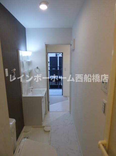 CAREL新鎌ヶ谷の洗面所