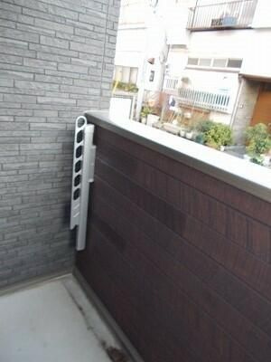 エスポワールのバルコニー