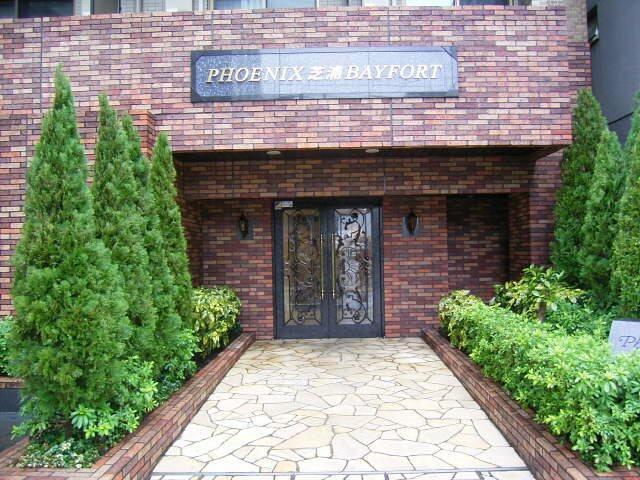 フェニックス芝浦ベイフォートの外観|建物入り口