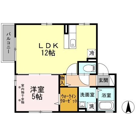 フォレスタ仙北の間取り