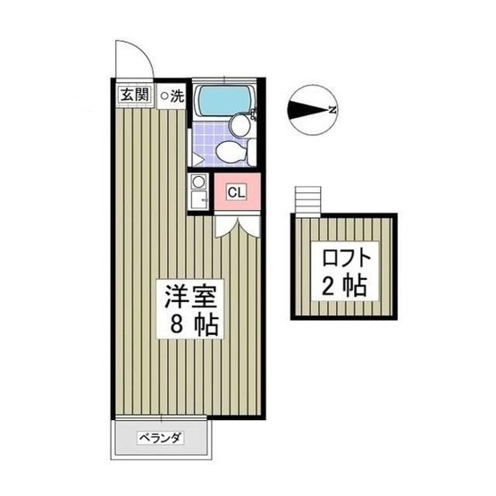 【間取り】 | ヴィラ椚田(ヴィラクヌギダ)