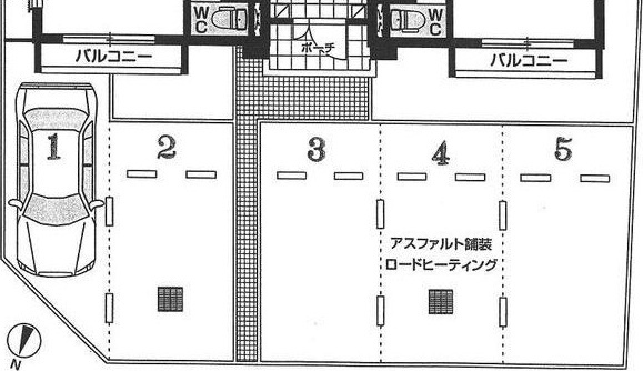 【駐車場】グランメールスハラ北24条