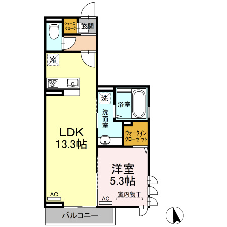 フロレスタ南大泉の間取り