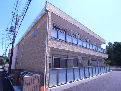 八王子市石川町のアパートの外観