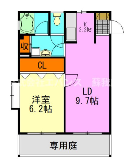 【間取り】 | BAY SIDE COURT弐番館（ベイサイドコート）