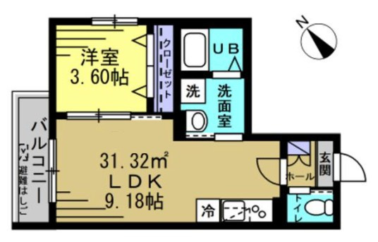グランパラディソの間取り