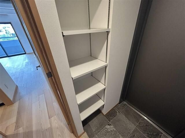 天王町ガーデンテラスの収納