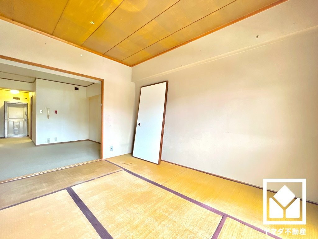 日商岩井甲陽園マンションの和室|約5.4帖の洋室へ変更予定です。お子様のお部屋などにも丁度良い広さです。（リフォーム前の写真です）
