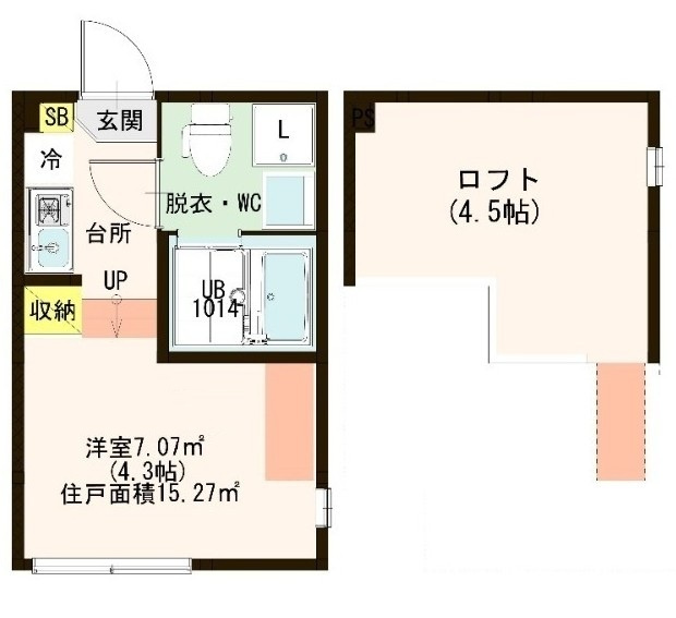 Adobe Edogawa の間取り