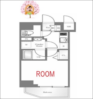 【間取り】 | SHOKEN Residence横浜伊勢町