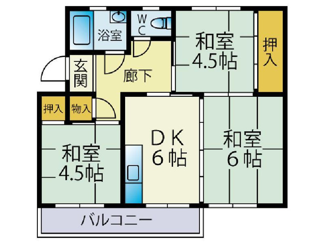 【間取り】 | 名島1100棟　★プライスホームなら仲介手数料が割引価格です！★