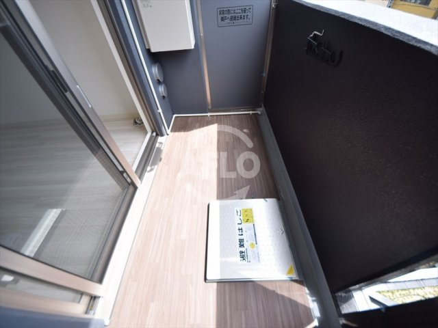 エステムコート難波Vブロードのバルコニー|エステムコート難波Ⅴブロード　バルコニー