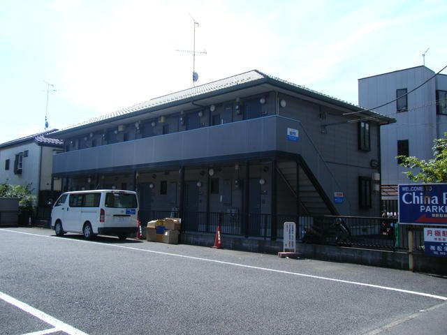 相模原市中央区由野台１丁目のアパートの外観