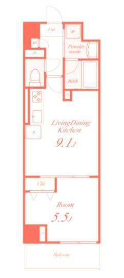 Villa Blancheの間取り