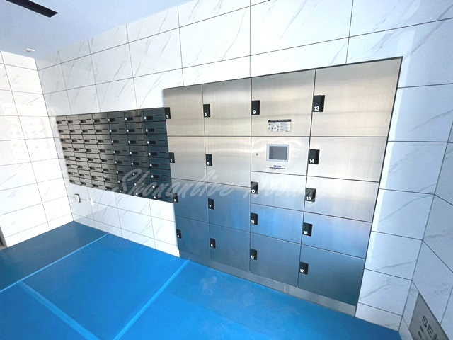 川崎市幸区小倉２丁目の賃貸マンションのその他共用部分|敷地内ゴミ置き場♪