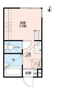 エーデル横浜戸部の間取り