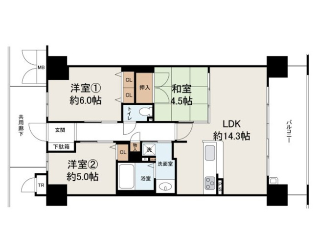 【間取り】 | ☆ルイシャトレ鳳