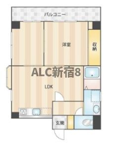コスモ杉並の間取り