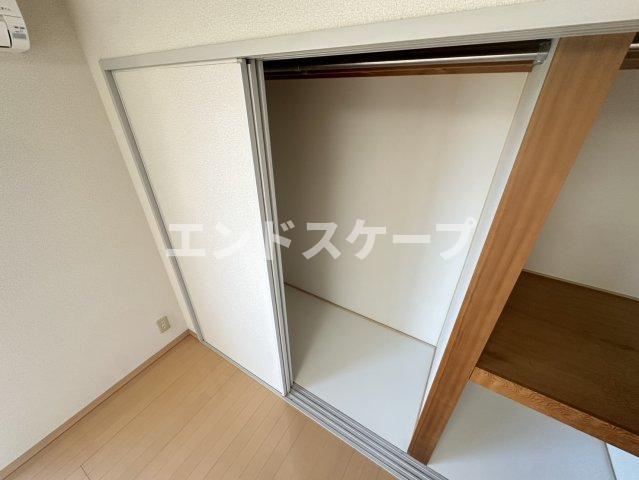 オークハイツ　Ｃの収納|高崎、前橋のお部屋探しはエンドスケープまで！お客様の理想お聞かせ下さい♪