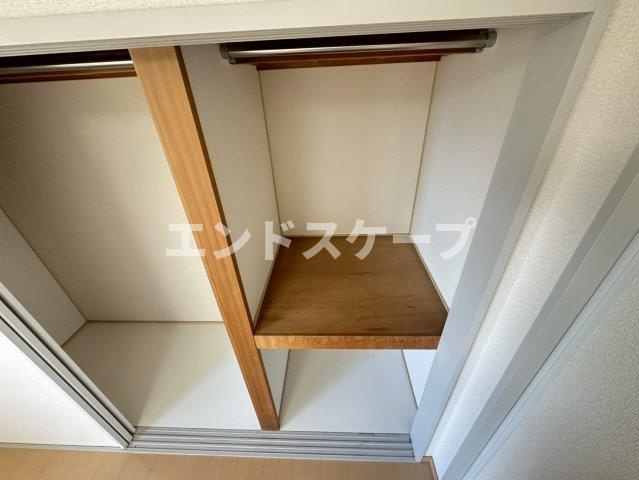 オークハイツ　Ｃの収納|高崎、前橋のお部屋探しはエンドスケープまで！お客様の理想お聞かせ下さい♪