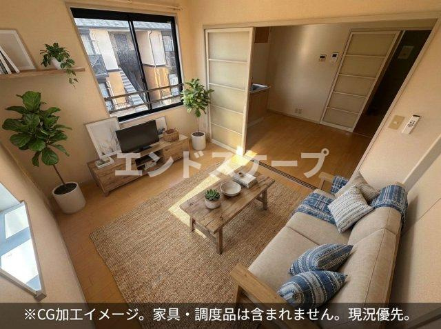 オークハイツ　Ｃの居間・リビング|高崎、前橋のお部屋探しはエンドスケープまで！お客様の理想お聞かせ下さい♪