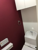 コンパクトで使いやすいトイレです