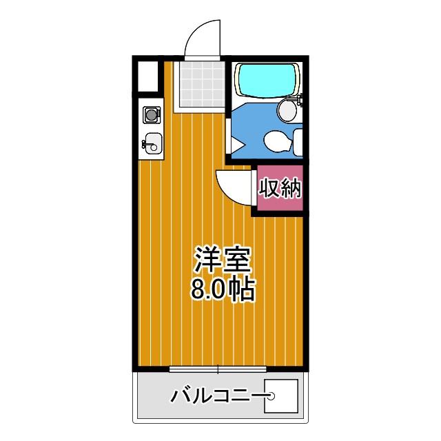 スコルピオ清和の間取り