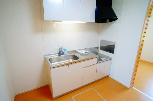 コンパクトなキッチンで掃除もラクラク