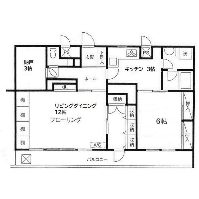 アーバン・ドヌールの間取り|間取りです。