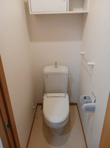トイレもきれいです