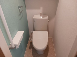 落ち着いたトイレです