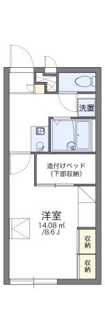 代表的な間取のため実際の間取とは異なる場合があります