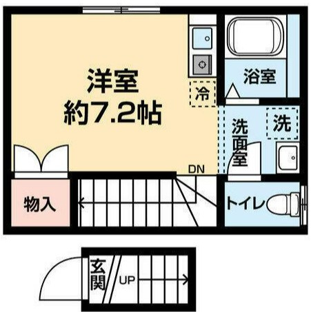 ＭＱｕａｒｔｏ熊野前の間取り|間取りです。