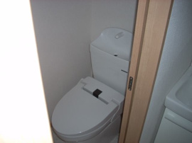 落ち着いたトイレです