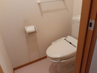 トイレもきれいです
