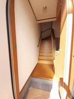シンプルで使いやすい玄関です