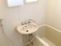 ゆったり過ごせるお風呂です