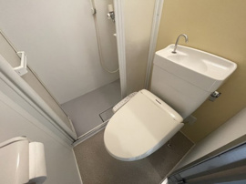 トイレもきれいです