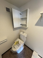 ゆったりとした空間のトイレです