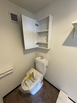 ゆったりとした空間のトイレです