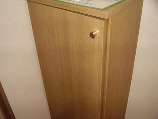ちょっとした収納スペースも充実しています