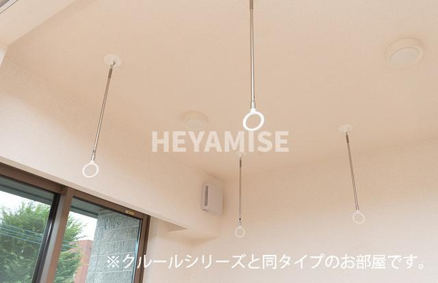パラディ久山四番館のバルコニー