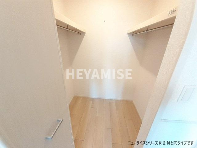 パラディ久山壱番館の収納|※室内画像は類似物件のもの